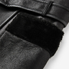 women x-long coat with belt wholesale overcoat shearling suede duffle coat