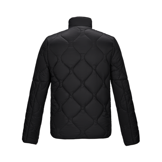 women winter stand collar lightweight diamond quilted jacket