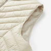 custom down vest high quality slim lightweight packable sleeveless zip-up jacket