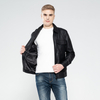 Men’s Sheep Nappa Jacket with 2 Patch Flap Pocket at Chest