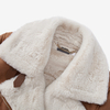 Winter Women Fake Suede Bonded Fake Fur Coat 